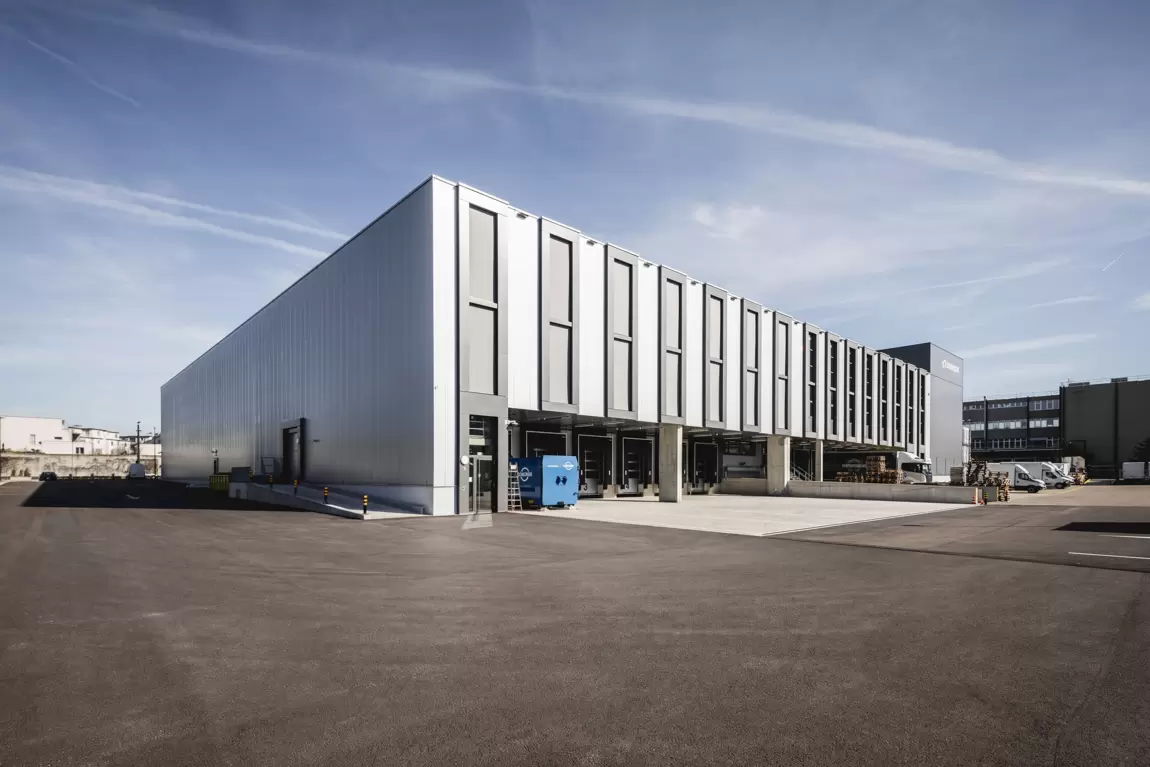 Halle 1+2 Etappen