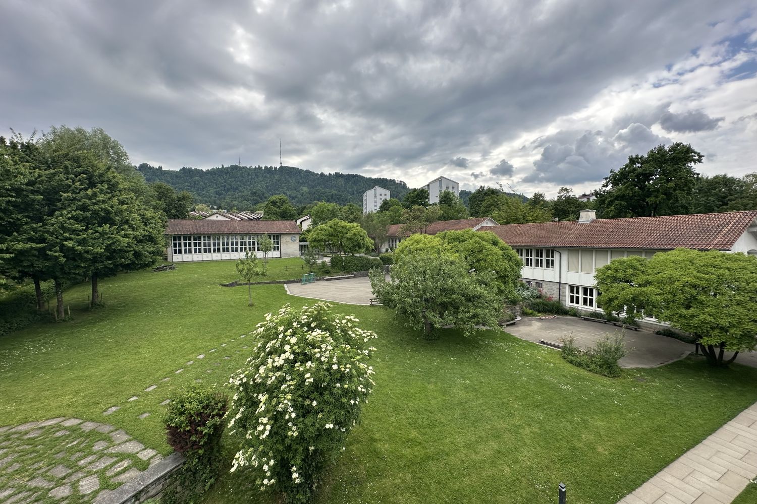 Sporthalle von innen