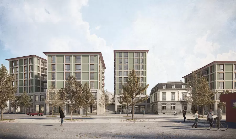 Überbauung Zentrum Bahnhof