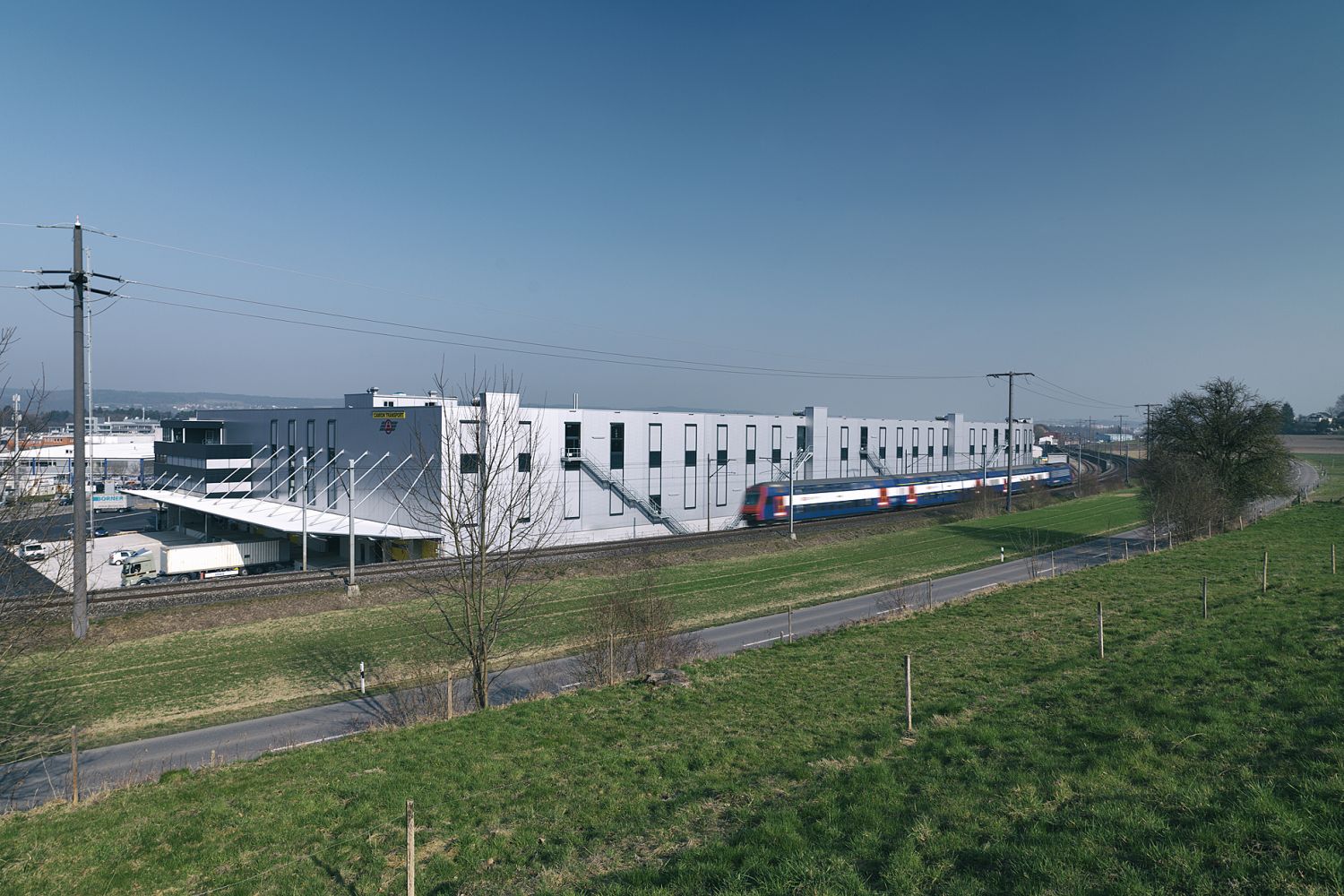 Neubau Cargo-Umschlagcenter Wibach