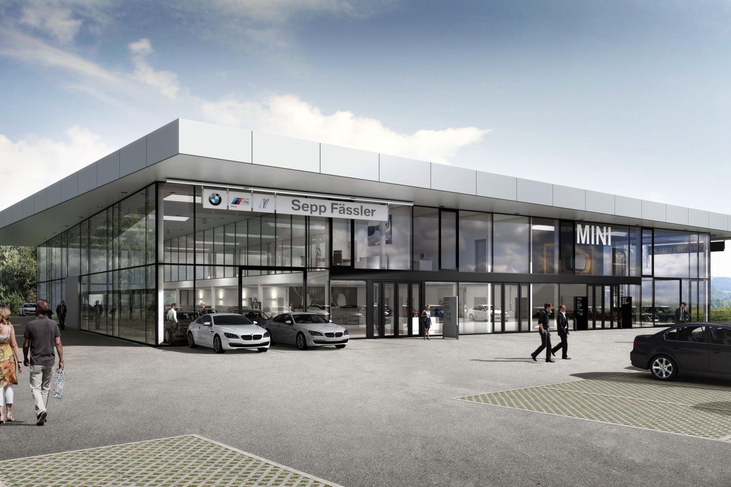 Neubau BMW Sepp Fässler AG