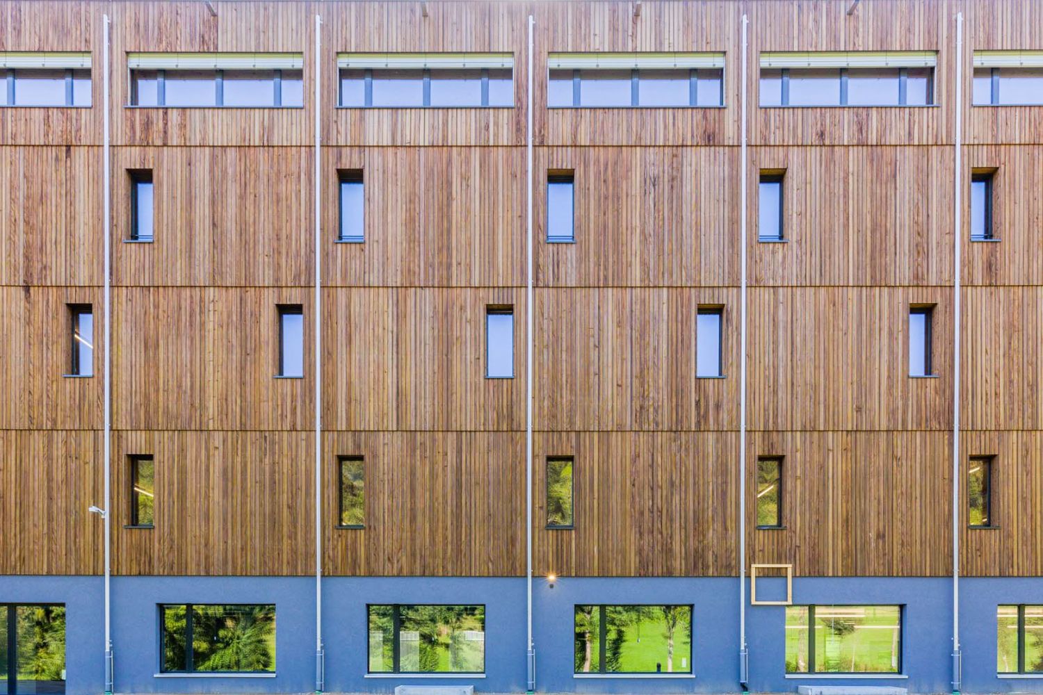 Holzfassade 