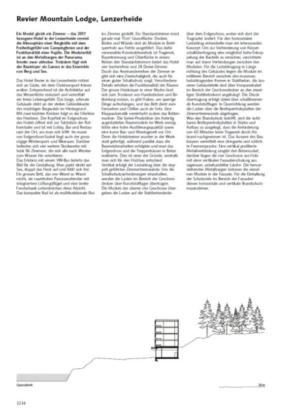 Artikel mit Text und Skizze