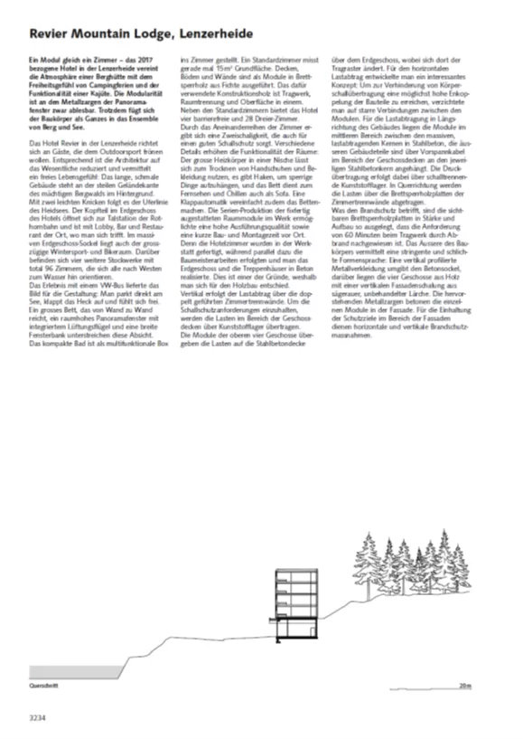 Artikel mit Text und Skizze