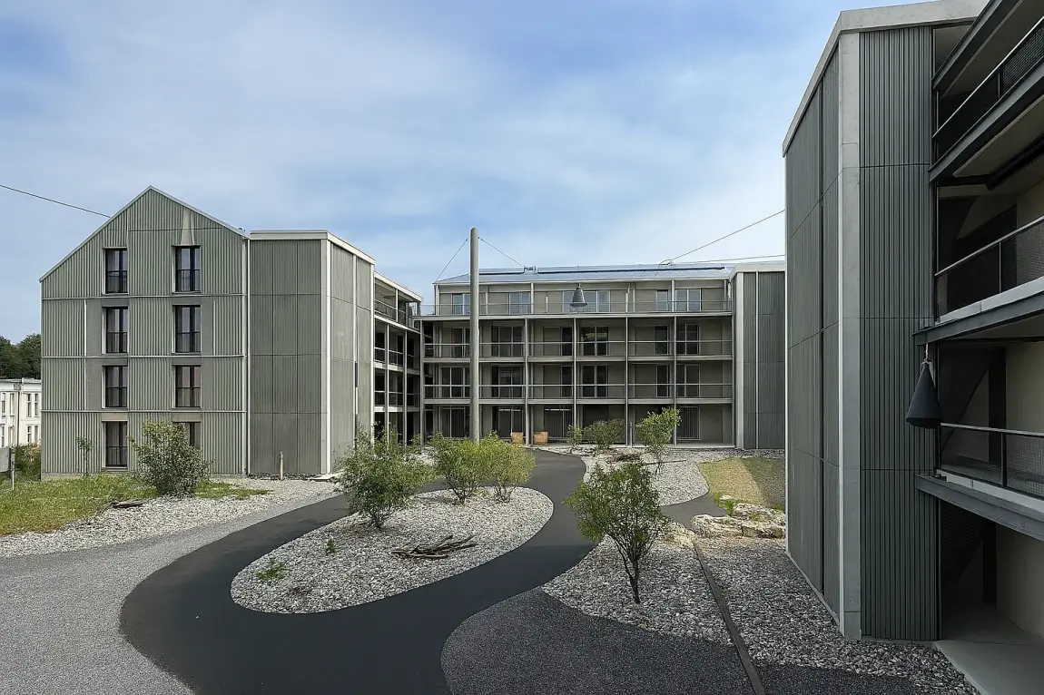 Mehrfamilienhaus Holz